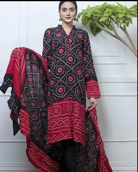 Chunri Lawn 2pcs Un-stitched