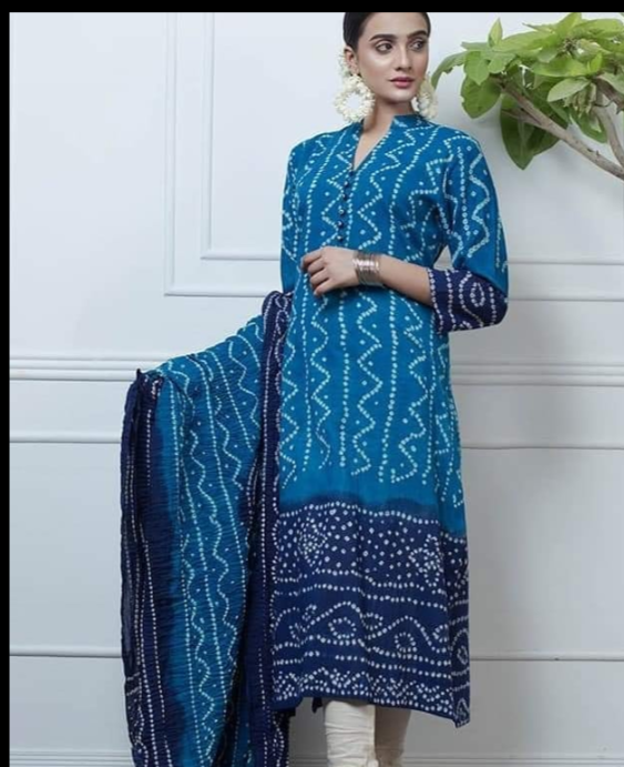 Chunri Lawn 2pcs Un-stitched